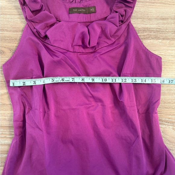 The Limited Violet Sleeveless Blouse - Picture 3 of 5